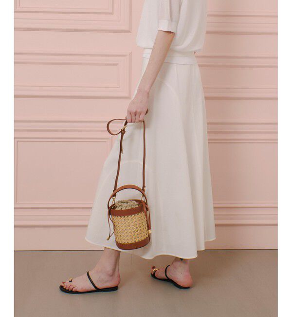 LOULOU WILLOUGHBY「【LOULOU WILLOUGHBY】デニムライクマーメイドスカート」|フレア|