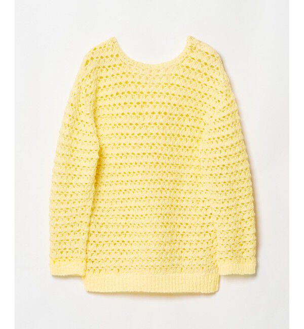 allureville「テープヤーンハンドニットプルオーバー」|ニット・セーター|