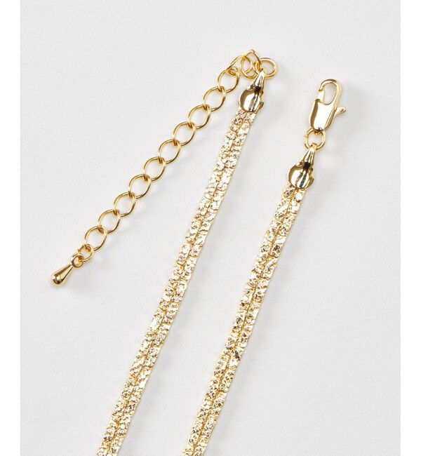 allureville「スネークチェーンショートネックレス」|ネックレス|