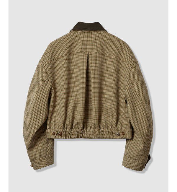 allureville「ステンカラーブルゾン」|ブルゾン・スタジャン|