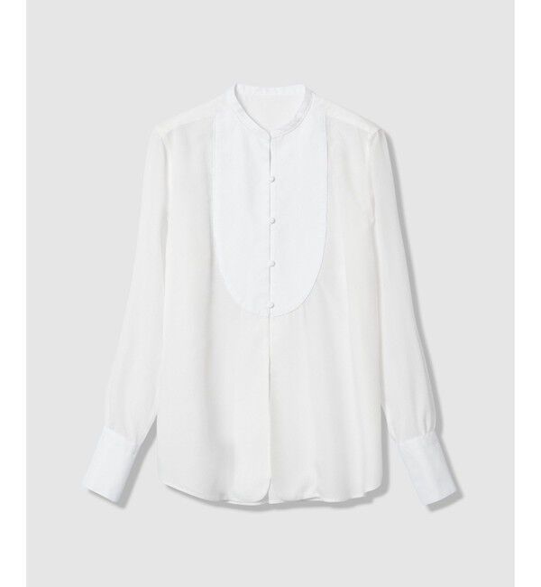 allureville「ボイルブザムシャツ」|シャツ・ブラウス|ホワイト