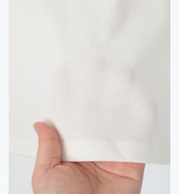 ur's「汗染み防止ペプラムフレンチスリーブTシャツ」|Tシャツ・カットソー|