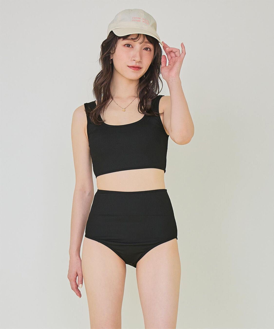 SEA DRESS「4点ｾｯﾄ/ﾍﾑﾗｲﾝﾗｯｼｭｶﾞｰﾄﾞ&times;ﾋﾞｷﾆ/水着」|ビキニ|