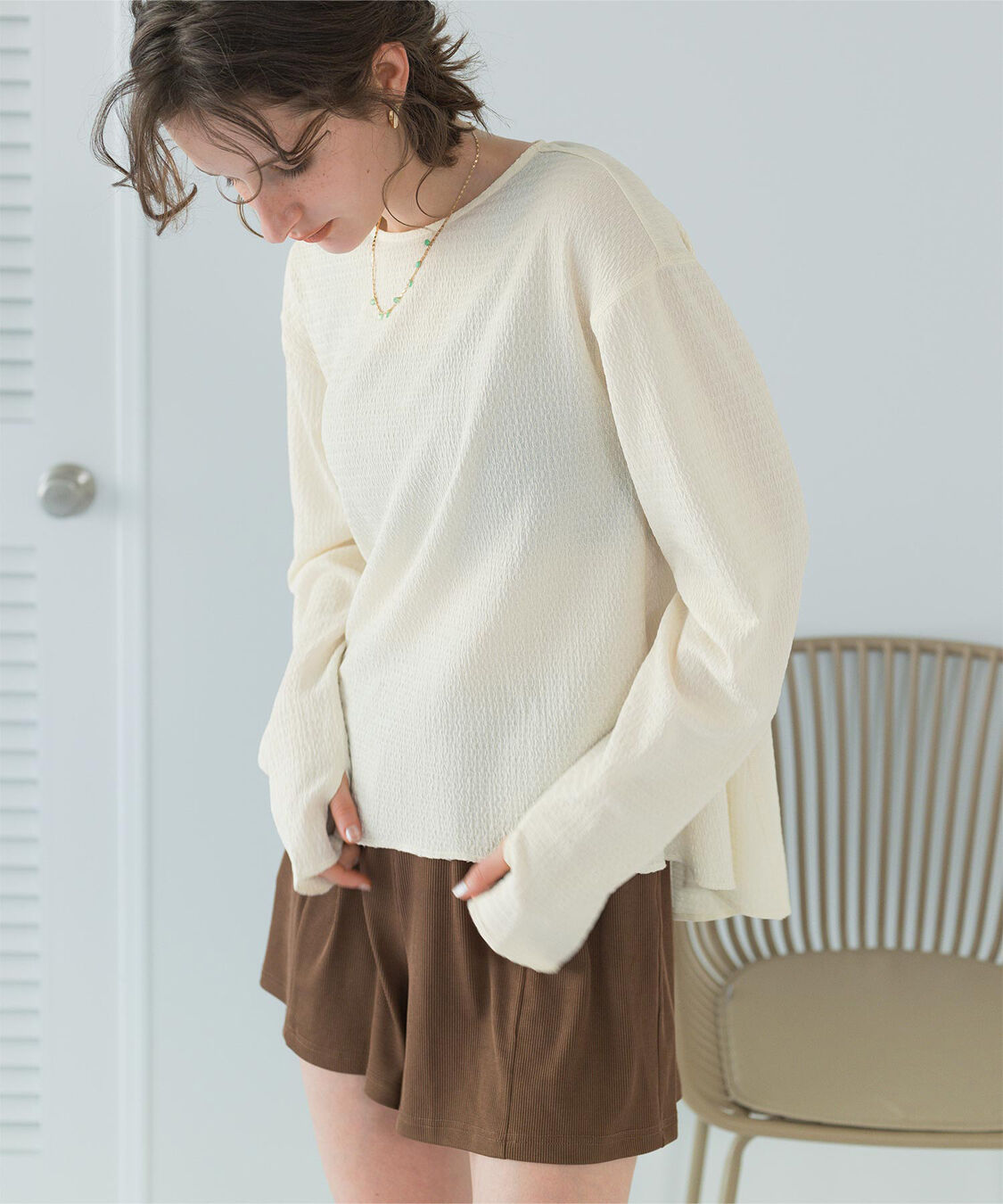 SEA DRESS「4点ｾｯﾄ/ﾍﾑﾗｲﾝﾗｯｼｭｶﾞｰﾄﾞ&times;ﾋﾞｷﾆ/水着」|ビキニ|