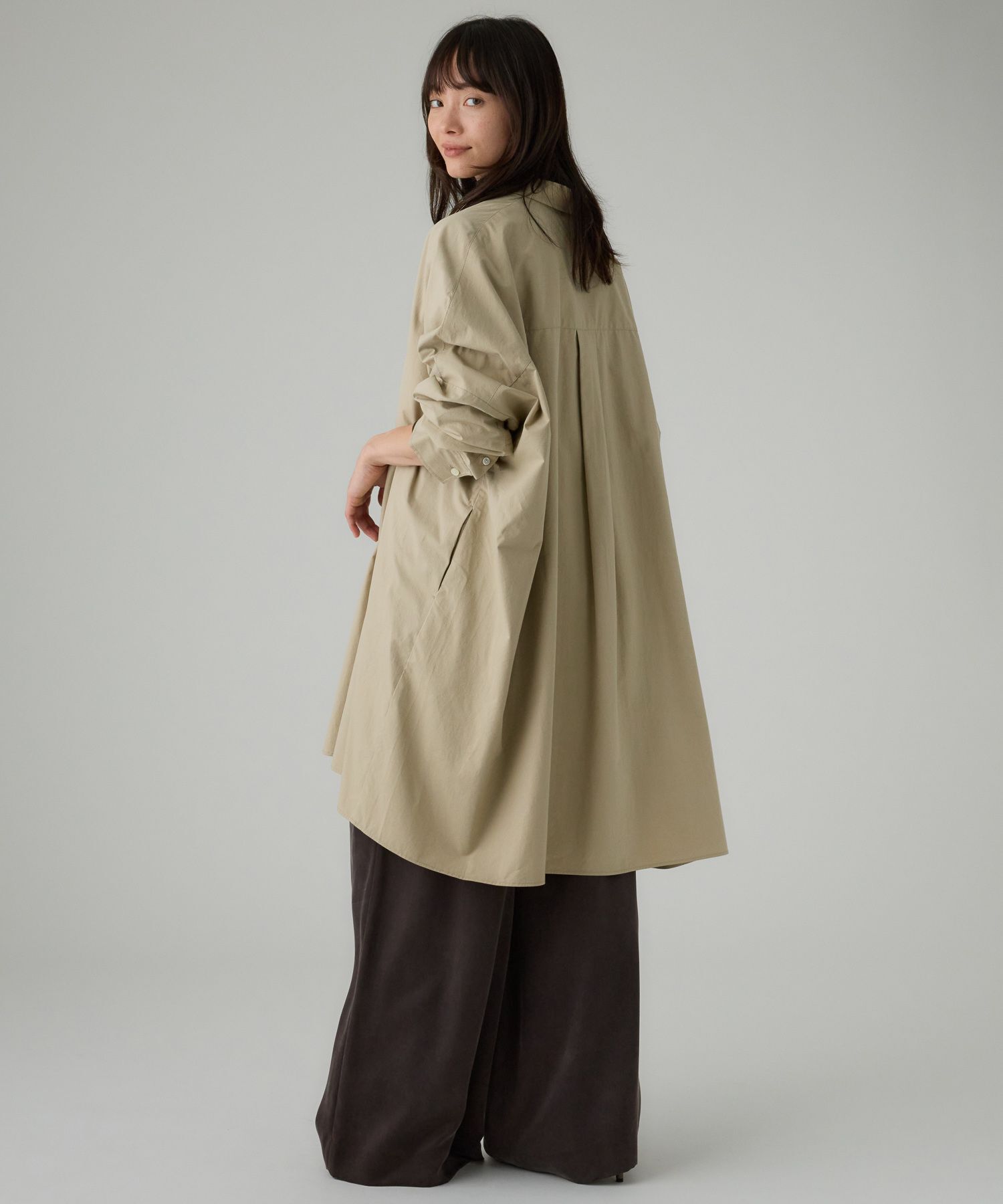 BABYLONE「ポンチョミニワンピース」|ワンピース|