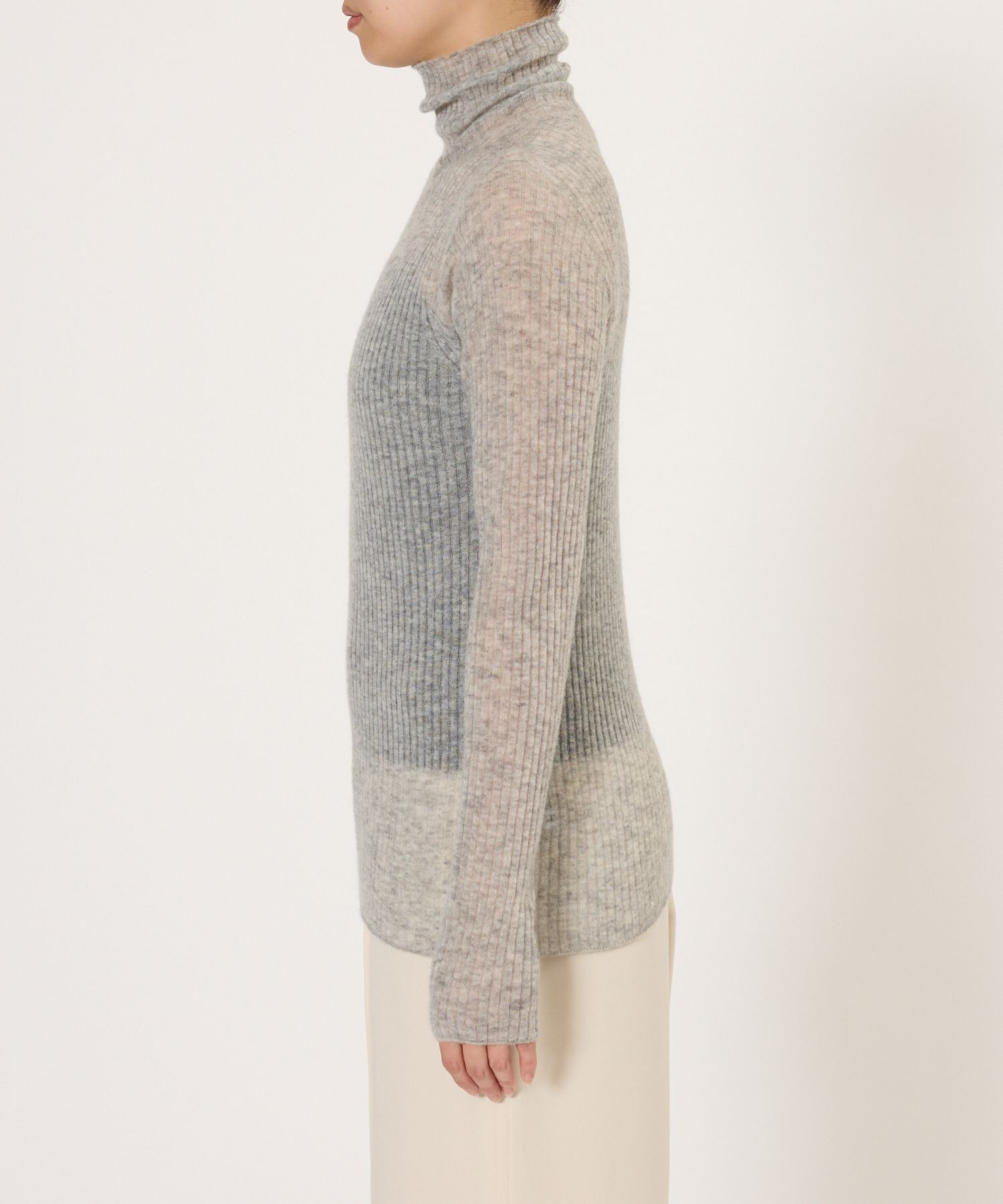 BABYLONE「ウールカシミヤハイネックニット」|ニット・セーター|