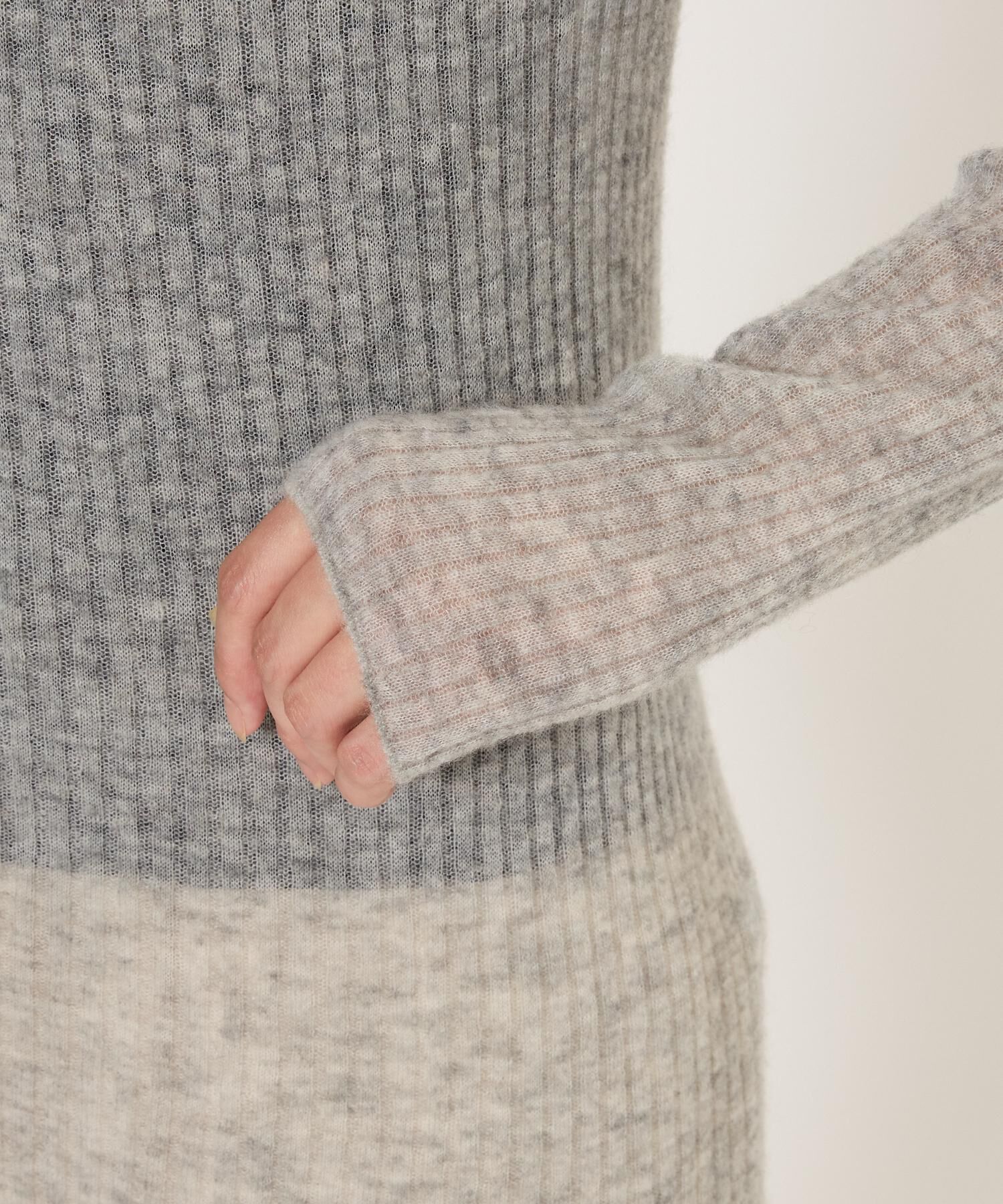 BABYLONE「ウールカシミヤハイネックニット」|ニット・セーター|