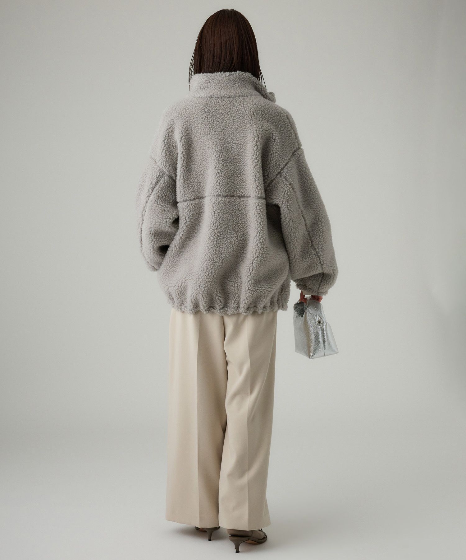 BABYLONE「ウールボアブルゾン」|ブルゾン・スタジャン|