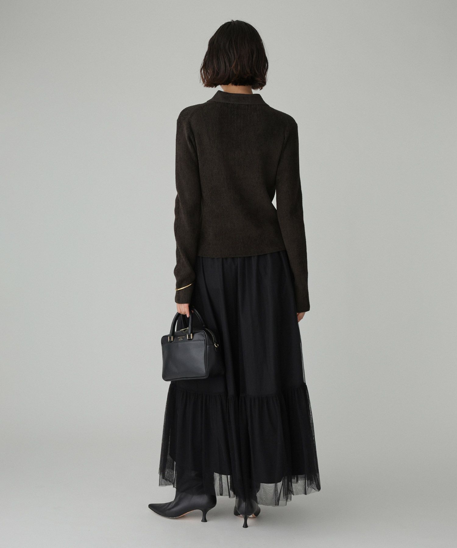 BABYLONE「ベロアポロニット」|ニット・セーター|