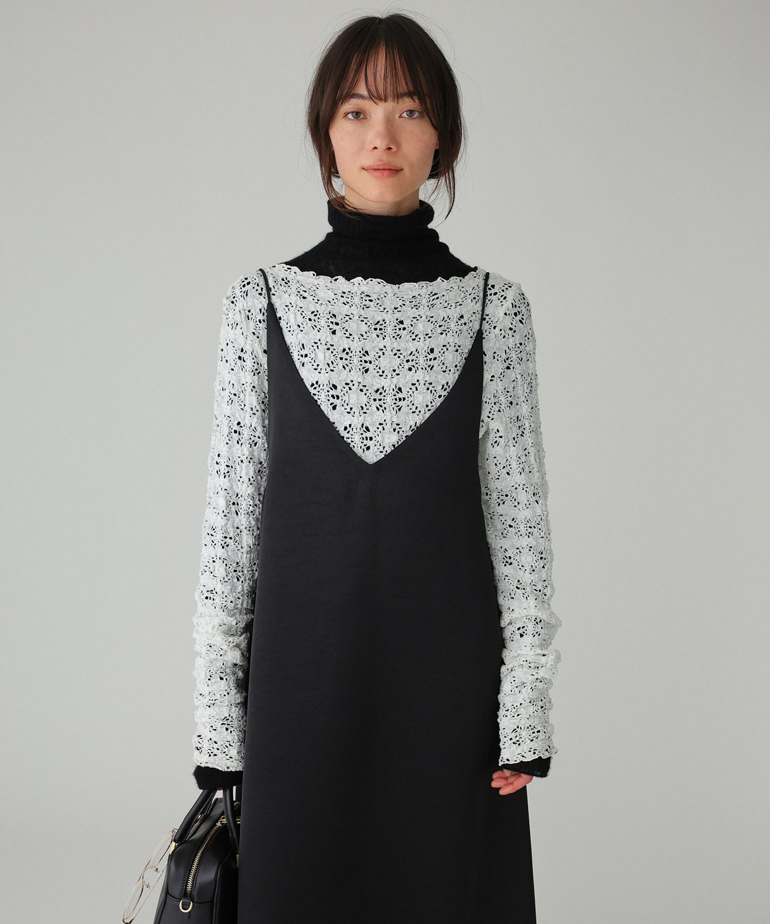 BABYLONE「サテンキャミワンピース」|ワンピース|