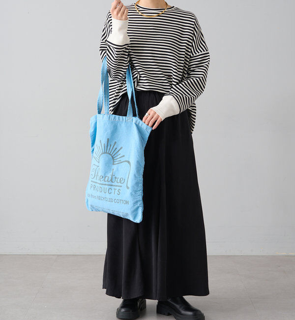  「【THEATRE PRODUCTS】コットンガーメントダイトート」|トートバッグ|