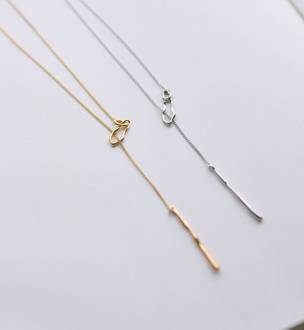  「ロングニュアンスネックレス」|ネックレス|