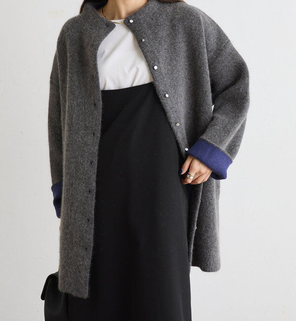  「Wフェイスニットハーフコート」|その他|