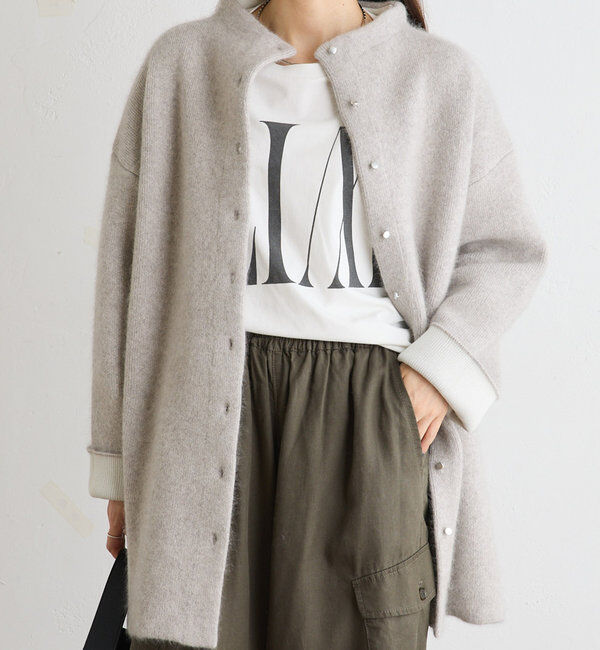  「Wフェイスニットハーフコート」|その他|