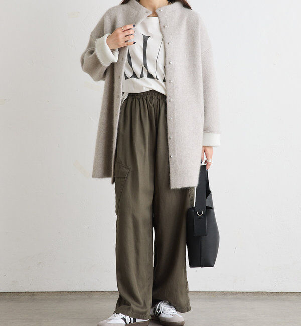  「Wフェイスニットハーフコート」|その他|