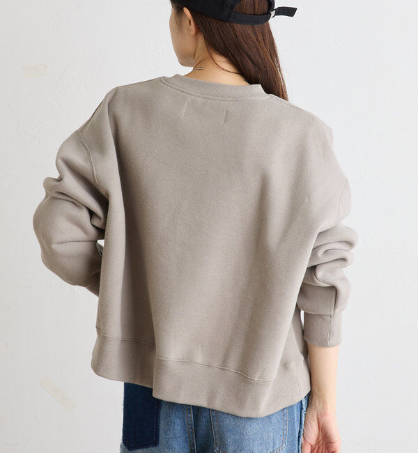  「裏起毛シンプルスウェットプルオーバー」|スウェット・ジャージ|