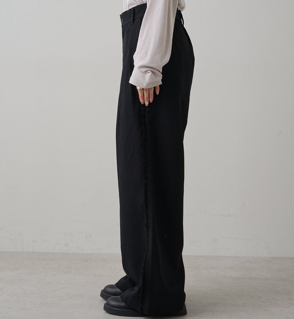  「【Du noir】サイドフリンジパンツ」|その他|