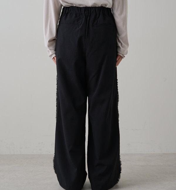  「【Du noir】サイドフリンジパンツ」|その他|