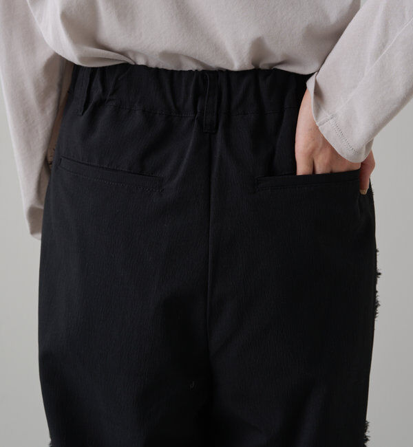  「【Du noir】サイドフリンジパンツ」|その他|