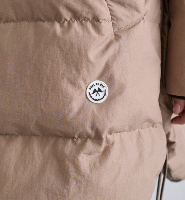  「【軽くて暖かいが叶う♪】フレンチダックダウンフードコート」|ダウン|