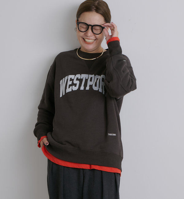  「【@remi_usus企画】フロッキーロゴ裏毛スウェットプルオーバー」|プルオーバー|