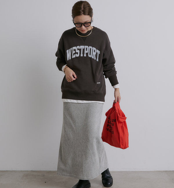  「【@remi_usus企画】フロッキーロゴ裏毛スウェットプルオーバー」|プルオーバー|