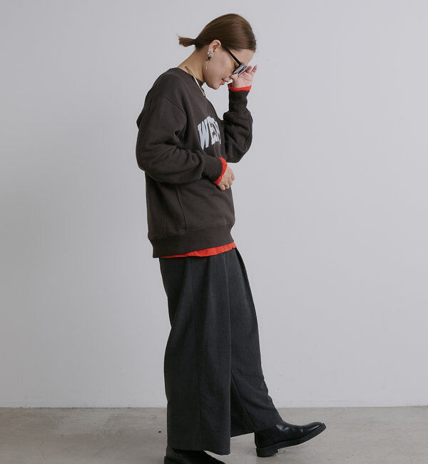  「【@remi_usus企画】フロッキーロゴ裏毛スウェットプルオーバー」|プルオーバー|