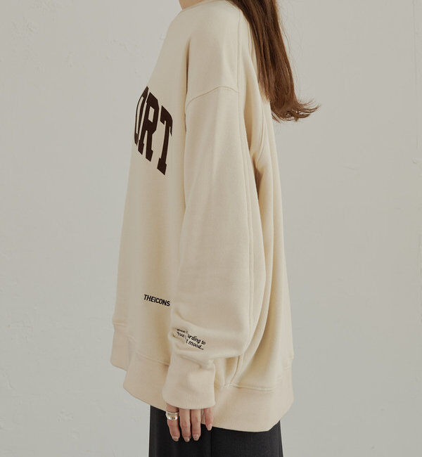  「【@remi_usus企画】フロッキーロゴ裏毛スウェットプルオーバー」|プルオーバー|