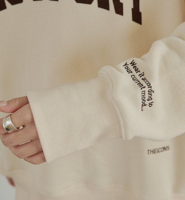  「【@remi_usus企画】フロッキーロゴ裏毛スウェットプルオーバー」|プルオーバー|