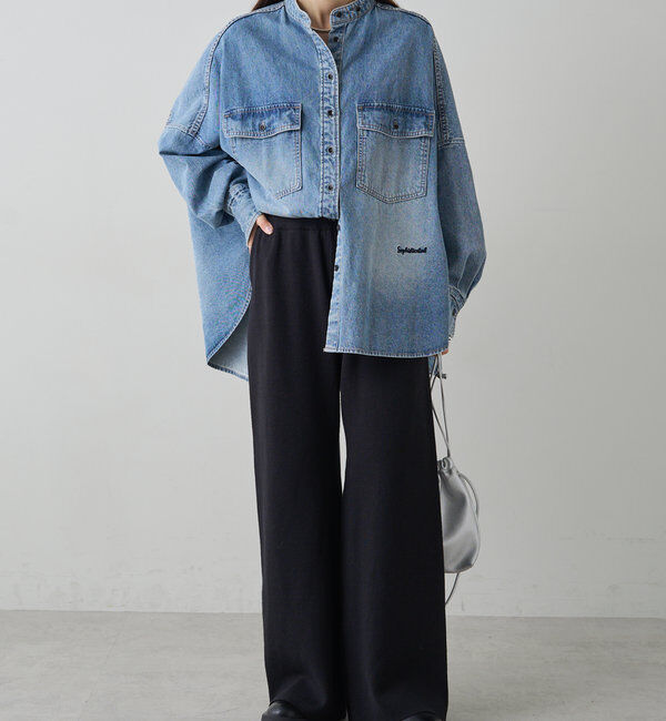  「ミラノリブニットフレアパンツ」|その他|