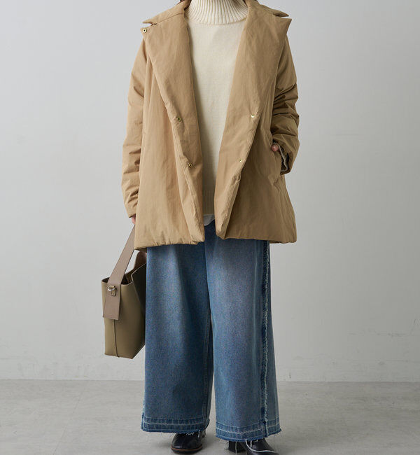  「【手洗いOK】ハンドウォッシャブルハイネックニット」|ニット・セーター|