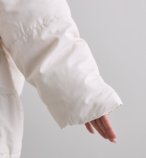  「【WEB限定】マフラー付きノーカラーフェイクダウンジャット」|ダウン|