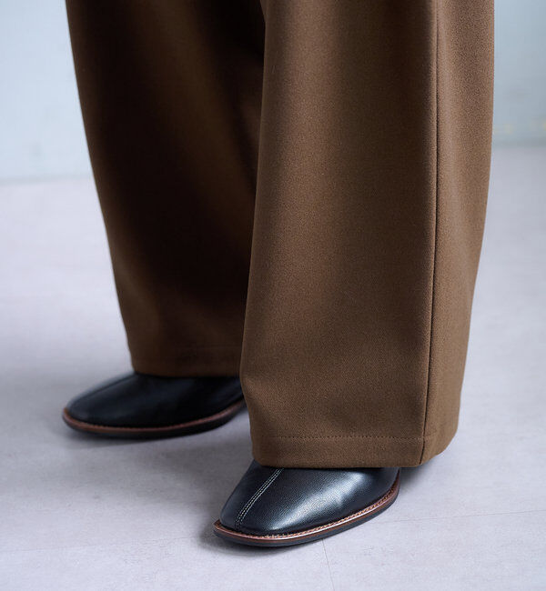  「ツータック起毛スラックスパンツ」|その他|
