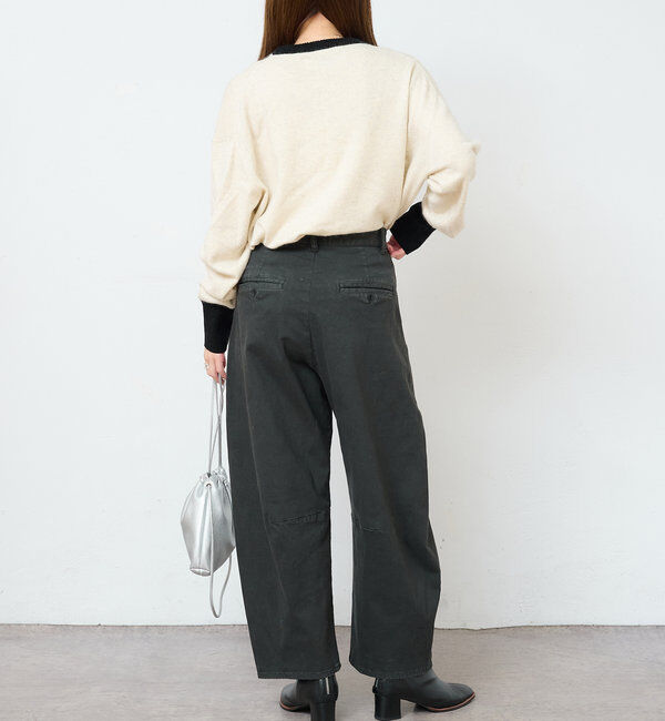  「インターシャロゴニットプルオーバー」|ニット・セーター|