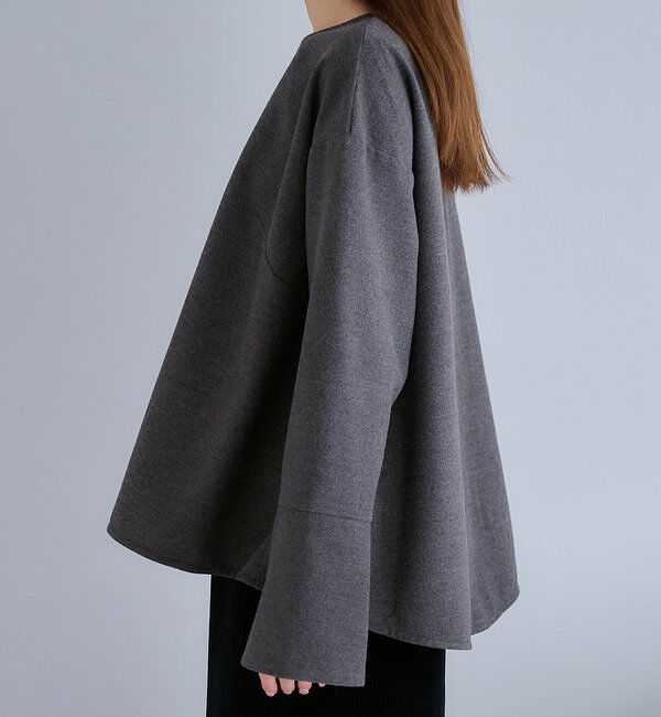  「両面起毛プルオーバーブラウス」|プルオーバー|