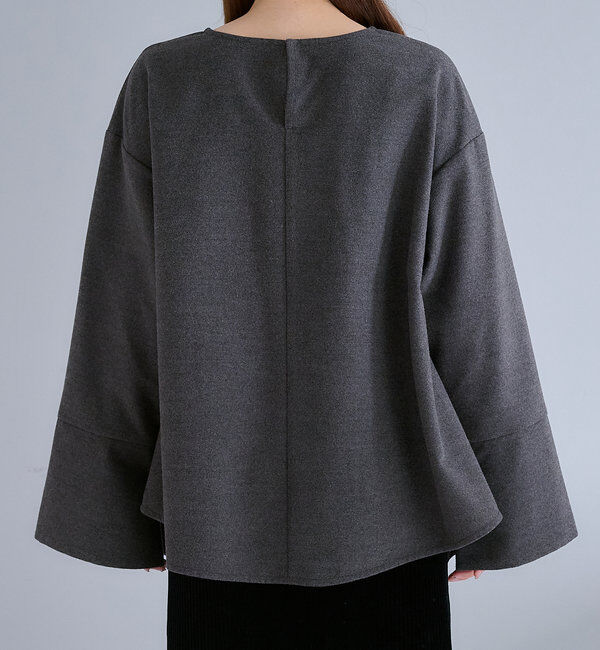  「両面起毛プルオーバーブラウス」|プルオーバー|