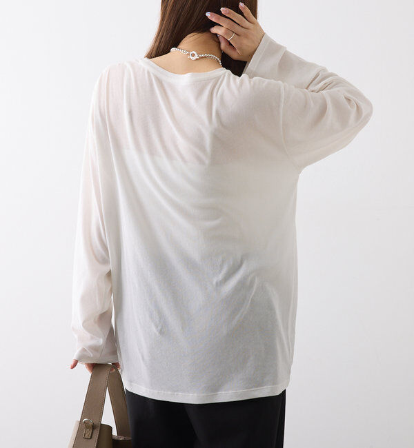  「【リバイバル】コットンシアークルーネックカットソー」|Tシャツ・カットソー|