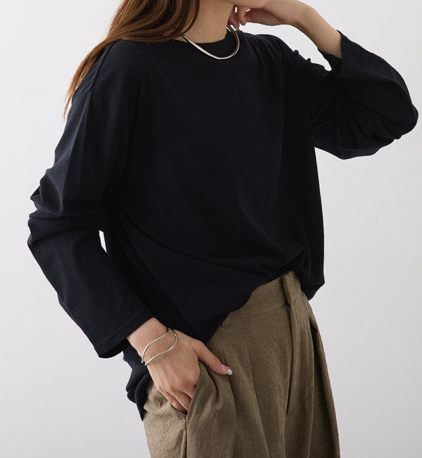  「【リバイバル】コットンシアークルーネックカットソー」|Tシャツ・カットソー|