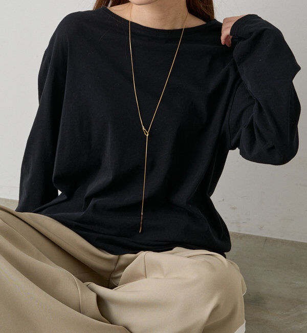  「【リバイバル】コットンシアークルーネックカットソー」|Tシャツ・カットソー|