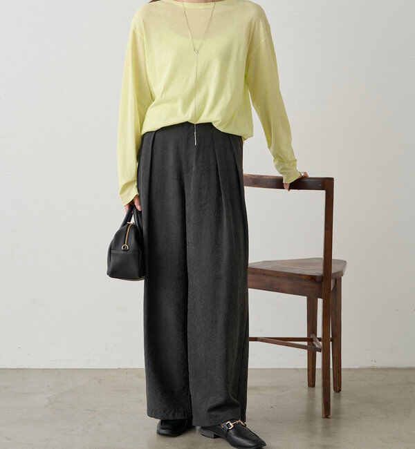  「【リバイバル】コットンシアークルーネックカットソー」|Tシャツ・カットソー|