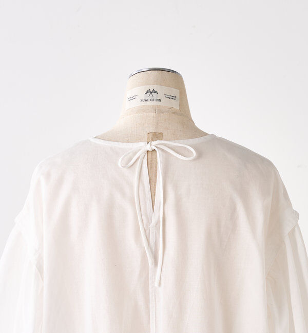  「フレア袖口レースブラウス」|プルオーバー|