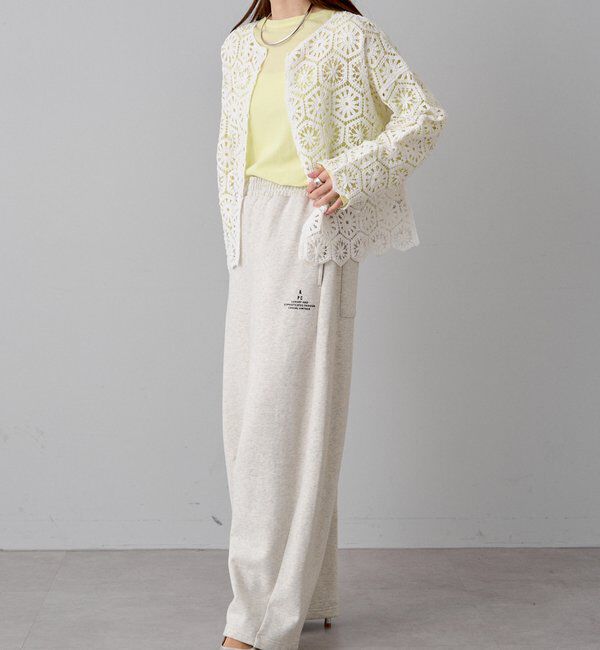  「カギ針編み風2WAYカーディガン」|カーディガン|