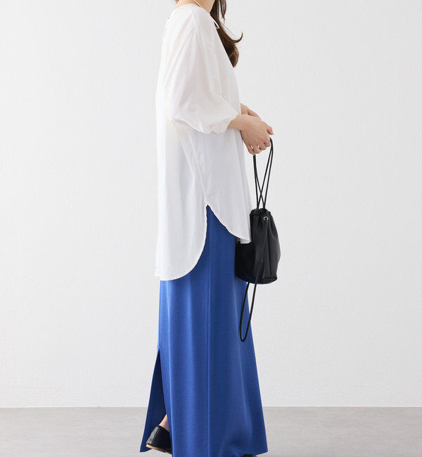  「《新色登場！/リバイバル》【-3kg見え / Du noir】ナロースカート」|スカート|