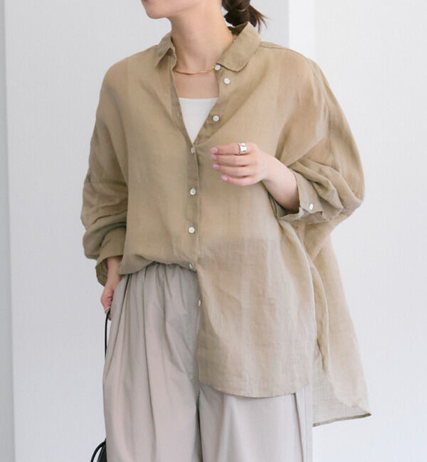  「【新色登場！/リバイバル】ラミーオーバーシャツブラウス」|シャツ・ブラウス|