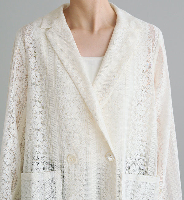  「ヴィンテージライクレースジャケット」|テーラードジャケット|