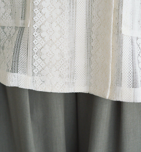  「ヴィンテージライクレースジャケット」|テーラードジャケット|