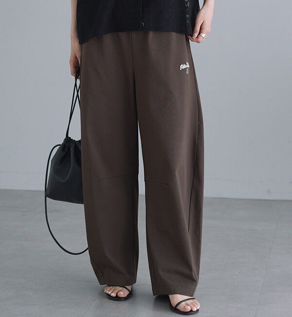  「【接触冷感+抗菌】カーブシルエットカットソーパンツ」|その他|