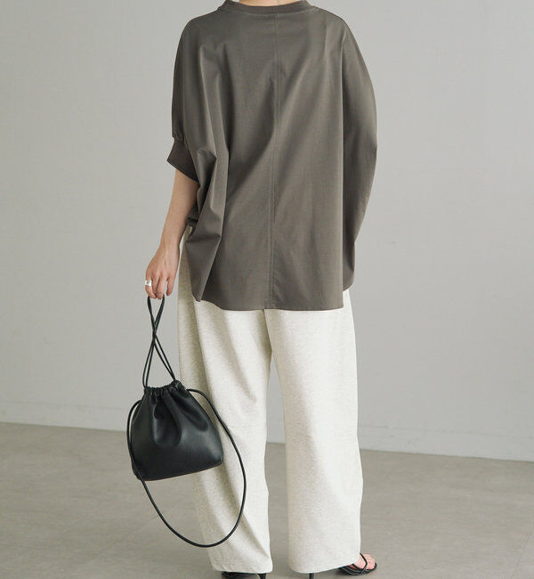  「【接触冷感+抗菌】カーブシルエットカットソーパンツ」|その他|