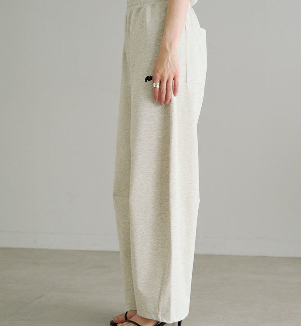  「【接触冷感+抗菌】カーブシルエットカットソーパンツ」|その他|