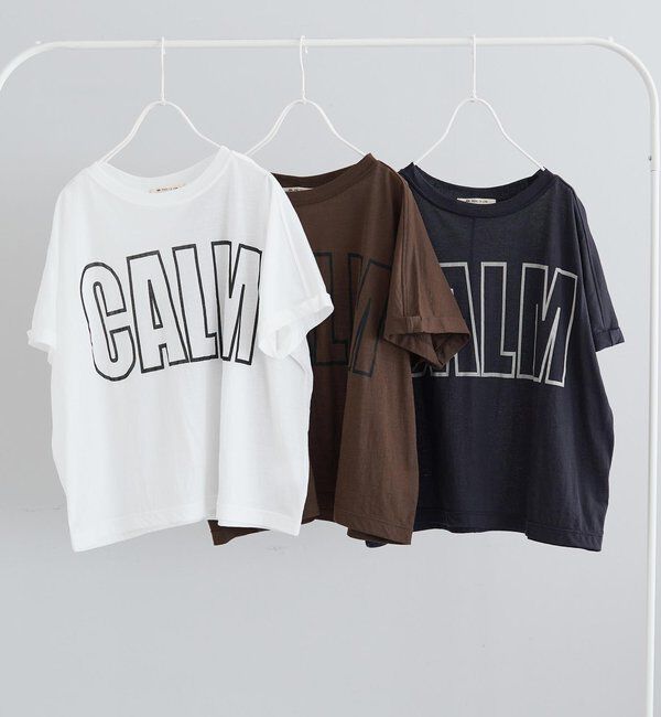  「コットンナイロンシアーロゴTシャツ」|Tシャツ・カットソー|